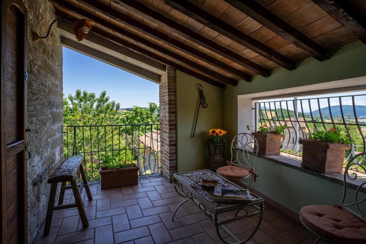 Villa Rustica Le Piagge Sassoferrato Exteriér fotografie