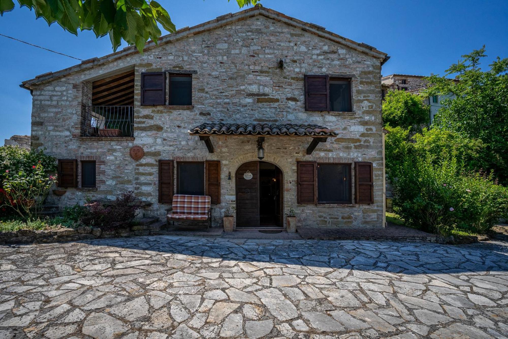 Villa Rustica Le Piagge Sassoferrato Exteriér fotografie